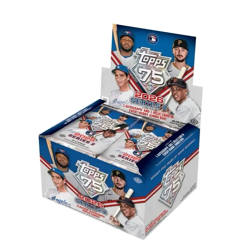 1 x 2026 Topps Series 2 Hobby Jumbo Box - Team Break - #002