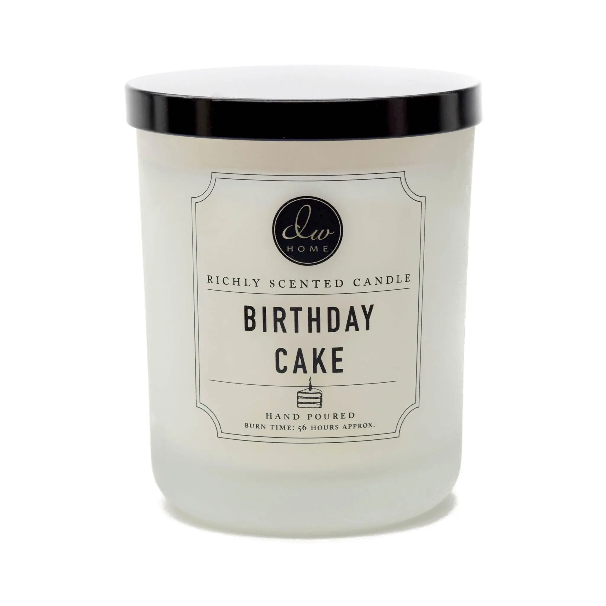 DW Home Birthday Cake Fragrance Collection - Fresh-Baked Vanilla Aroma Candles (Wick-Infused), Room Freshener Spray, Reed Diffuser & Wax Melts for Home Decor