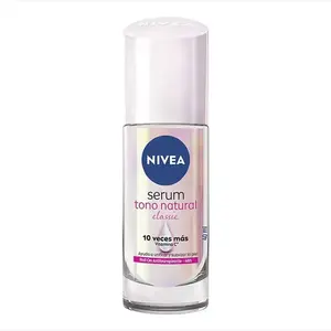 NIVEA Natural Tone Whitening Deodorant Serum 40mL - 10x Vitamin C Enriched for 48-Hour Odor Control & Skin Brightening Formula