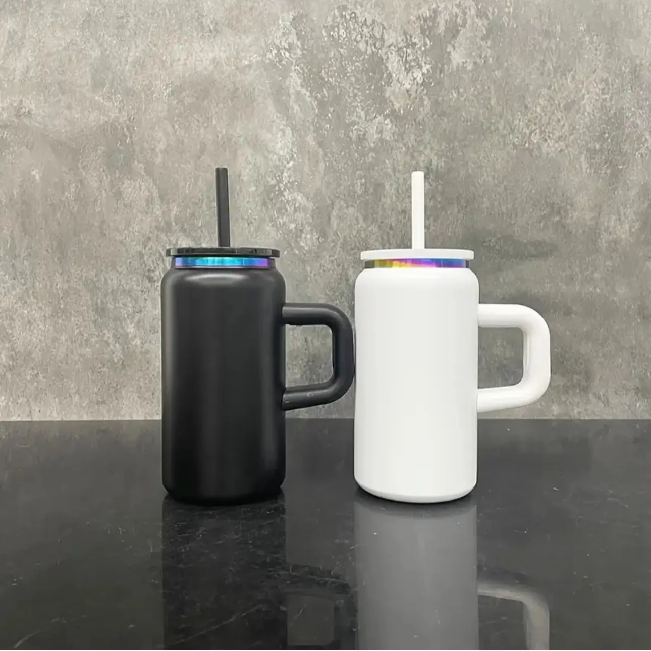 Customize Stainless steel 16 oz with handle