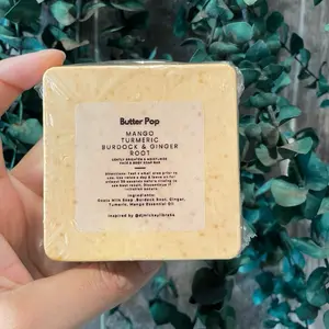 Mango, Ginger, Burdock Root & Turmeric Soap