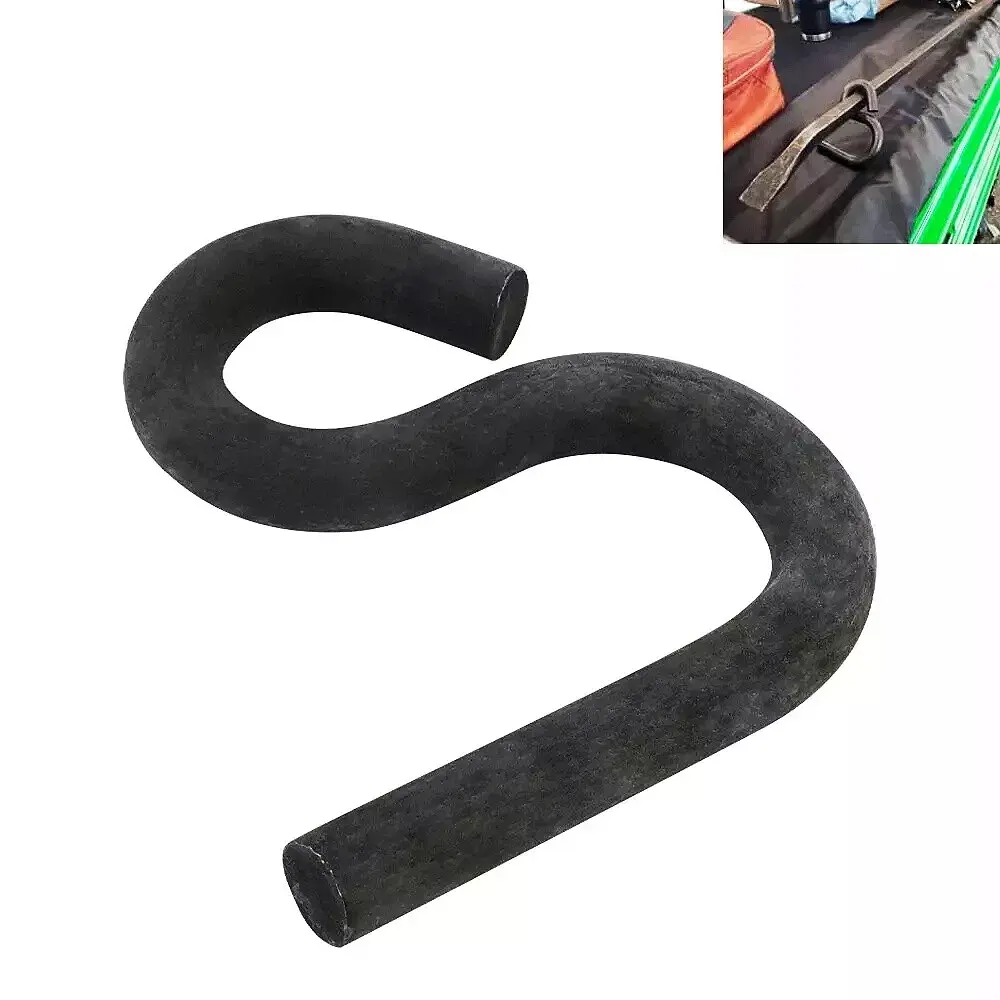 100% Brand New Alloy Steel 6007 Black Lower Control Arm Prying Tool - 1 x 13mm Automotive S-Bar Hook Remover, Automotive Maintenance Tool for Ball Joints, Simple Install with Strong Force
