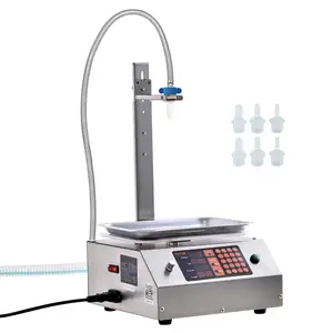 【Summervibes】VEVOR Liquid Filling Machine,  , 30-15000 g Weighing Capacity, Automatic Bottle Filler Machine Bottling Machine Digital Control for Milk, Water, Oil, Wine, Beverage, Detergent, Shampoo (Single Nozzle)