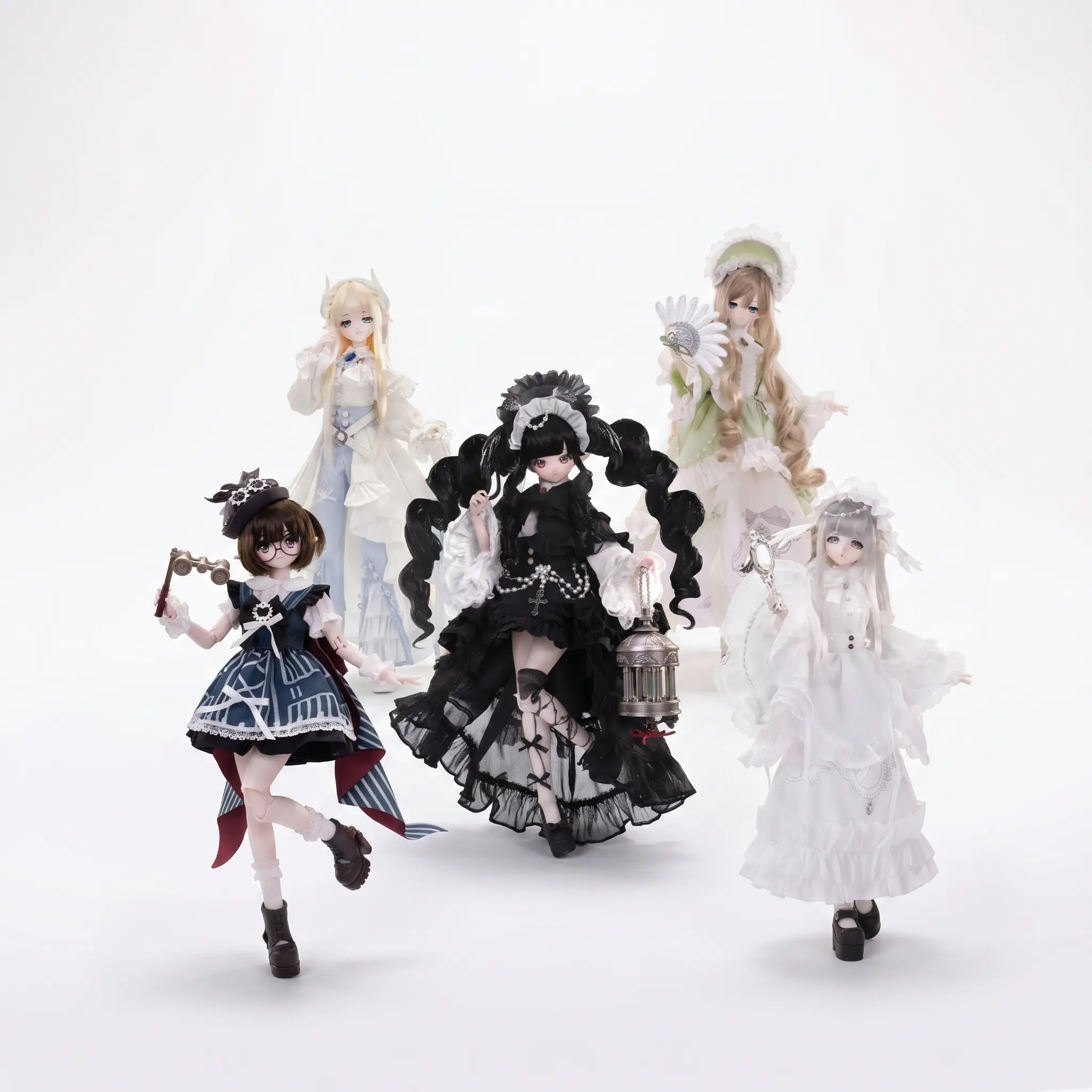【3-Day Delivery】Mitian 4th Generation Feather & Mist Poem 1/6 Scale BJD Blind Box - Ethereal Theme Fantasy Dolls, BJD Collectibles, Poseable Special Edition, Otaku Style Figurine, Girls' Gift, Home-Office Decoration, Bdj Collectibles, Poseability