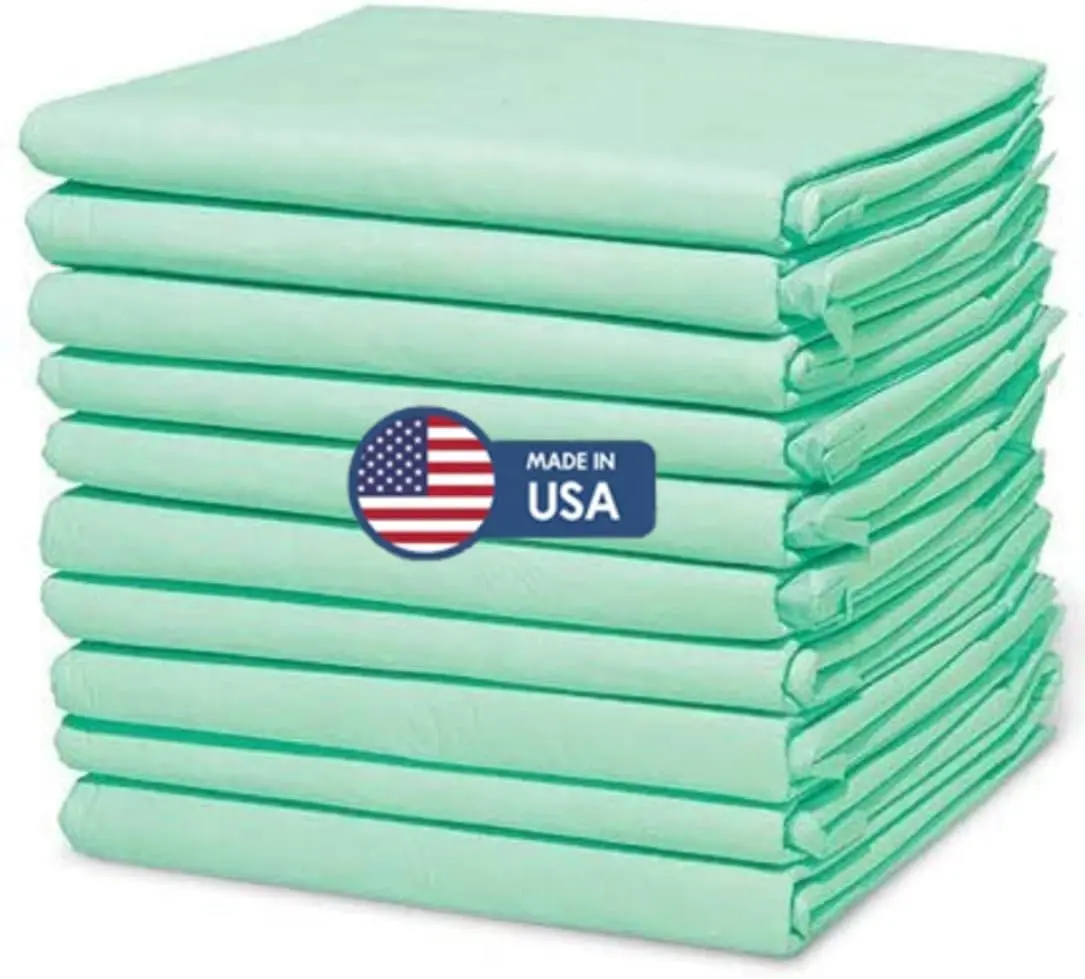 Wave Medical Disposable HexaFlex Underpads 30x30 (25-Count) | Super Absorbent Incontinence Pads, Bed Covers, Puppy Training | Advanced Protection