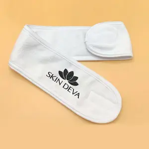 Skin Deva Spa Headband for Skincare, Makeup & Shower Routine | Soft, Stretchy & Stylish Face Wrap