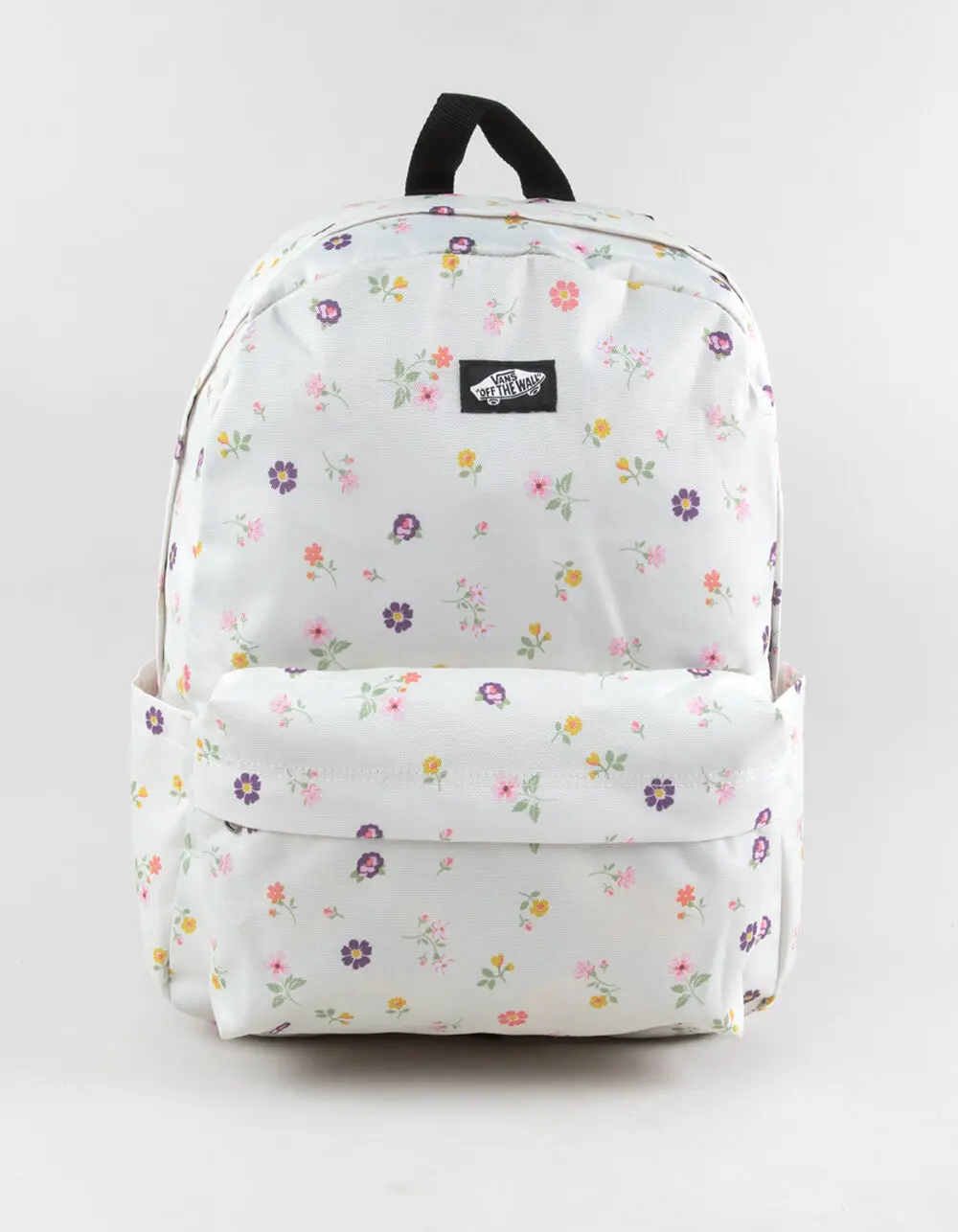 VANS  Womens Old Skool Backpack, White & Multi