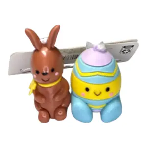 Hallmark Better Together Magnetic Ornaments - Chocolate Bunny & Easter Egg Set