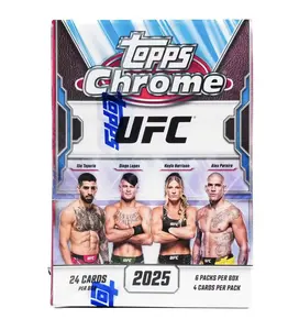 1 (ONE) 2025 Topps Chrome UFC 6-Pack Blaster Box