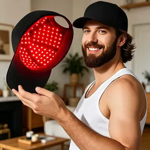 Festival Gift, 120 LED Scalp Care Light Cap, Hair Growth Cap, 660nm Light and 830nm Infrared, Near Infrared Phototherapy Hat, Adjustable Hair Bonnet, Hair Care Tool, Home Use Laser Hair Regrowth Device Improves Scalp Health & Reduces Hair Shedding
