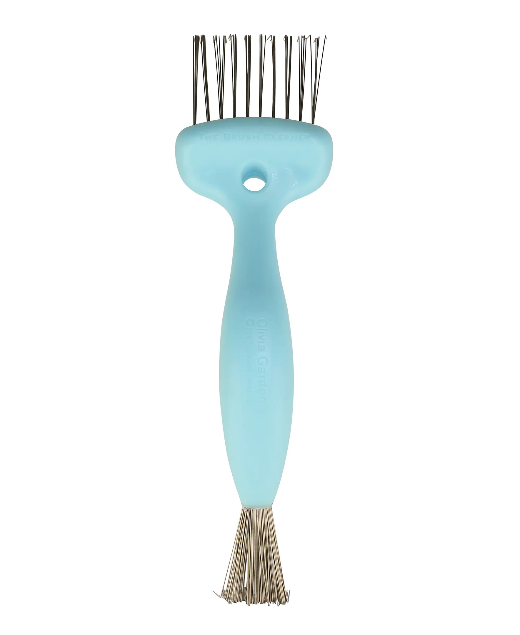 Olivia Garden Hair Brush Cleaner Tool | Professional Brush Cleaning Rake | Removes Hair, Dust & Build-Up from Hair Brushes