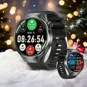 2025 New Mutifunctional Smart Watch, AMOLED HD Screen 1.75-inch Smartwatch With Answer/Make Calls , Sports Modes Message Reminder, Smart Watches for iPhone/Android Smartphone, Fashion Digital Wristwatch For Men&Women