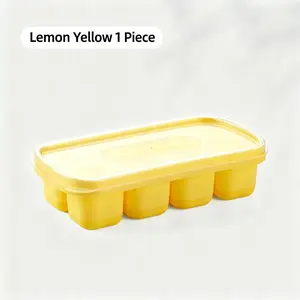 Food Grade Ice Cube Tray Mold, Durable Plastic Ice Maker Container, Ideal for Freezer Storage & Daily Use, Perfect for Home Kitchen Essentials