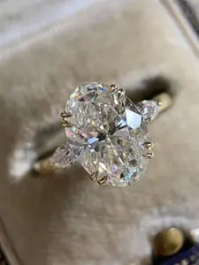 1 Pc Elegant Cubic Zirconia Ring For Women For Wedding Engagement Anniversary Party Jewelry, Solitaire Engagement Ring, Bridal Rings