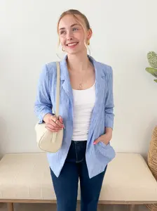 Chambray Blazer