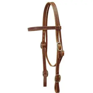 American Made Harness Leather Headstall. Made in the U.S.A