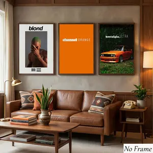 3pcs Modern Wall Art Posters, Retro Car & Hair Singer Design, Creative Home Decor for Living Room, Bedroom, Office, School