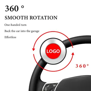 Car Steering Wheel Assist Ball, 360 Degree Rotating Control Knob, Smooth Turning Aid, Interior Convenient Control Accessory, Fits Various Car Models