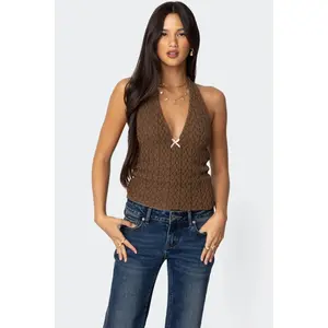 Willow Textured Halter Top