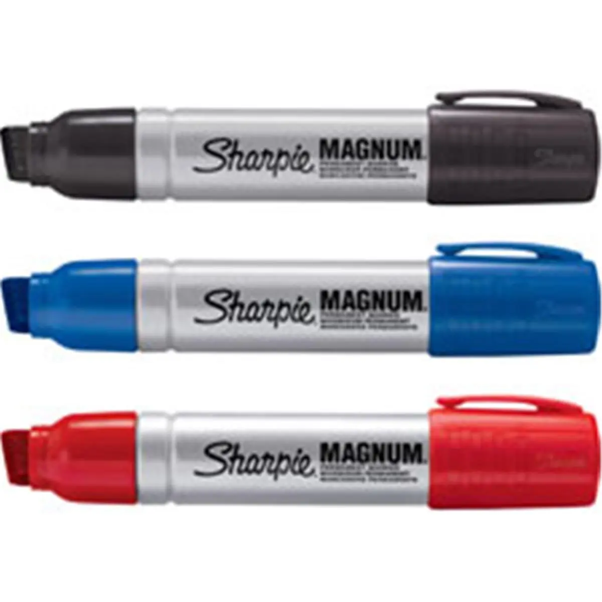 212 MAIN Magnum Series Permanent Markers - Red, Permanent Ink, Bold Stroke, Broad Nib, Ideal for DIY Woodwork and Toys & Hobbies Projects