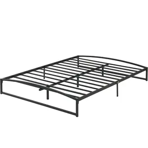 10 Inch Metal Platform Twin/Full/Queen/King Size Bed Frame with Sturdy Steel Slats Support, Mattress Foundation, No Box Spring Needed, Easy Assembly, Black
