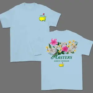 Masters Amen Corner Golf Shirt, Soft Vintage Cotton T-Shirt