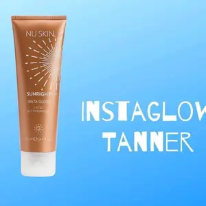 Sunright Insta Glow Tinted Sunless Tanning Gel for Face and Body - Golden Bronze Finish, Comfortable Application, 3D Tanning Experience