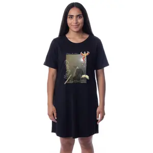 Harry Potter Womens' Albus Dumbledore Photograph Character Wizarding World Sleep Pajama Shirt