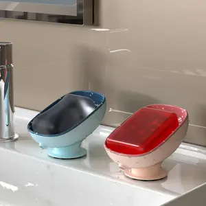 Soap Holder Self Draining for Sink Soap Holder Suction Cup Bar Soap Holder for Kitchen Bathtub