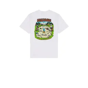 Malbon Golf x Santa Cruz Bermuda Bunker Tee in White