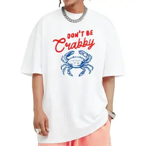 Living Like Larry T-shirt | Cartoon Lobster Beach Montage