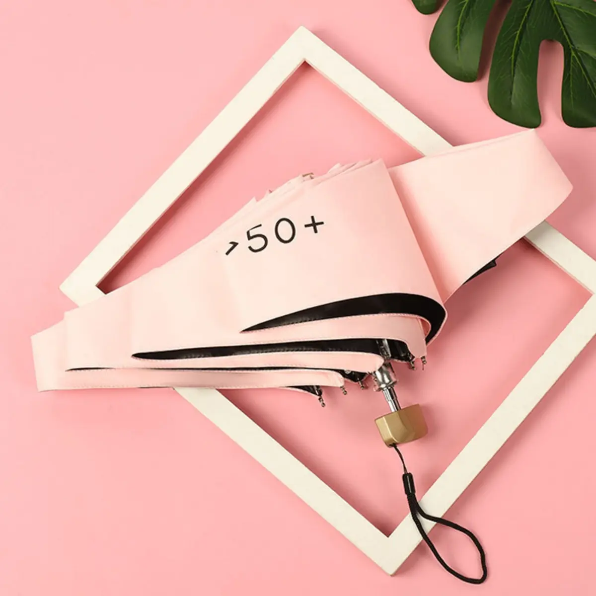 Mini Sun Umbrella Pocket Rain Umbrella Vinyl Folding UV Protection Sun Shade Pocket Parasol Capsule Compact Portable for On-the-Go Use