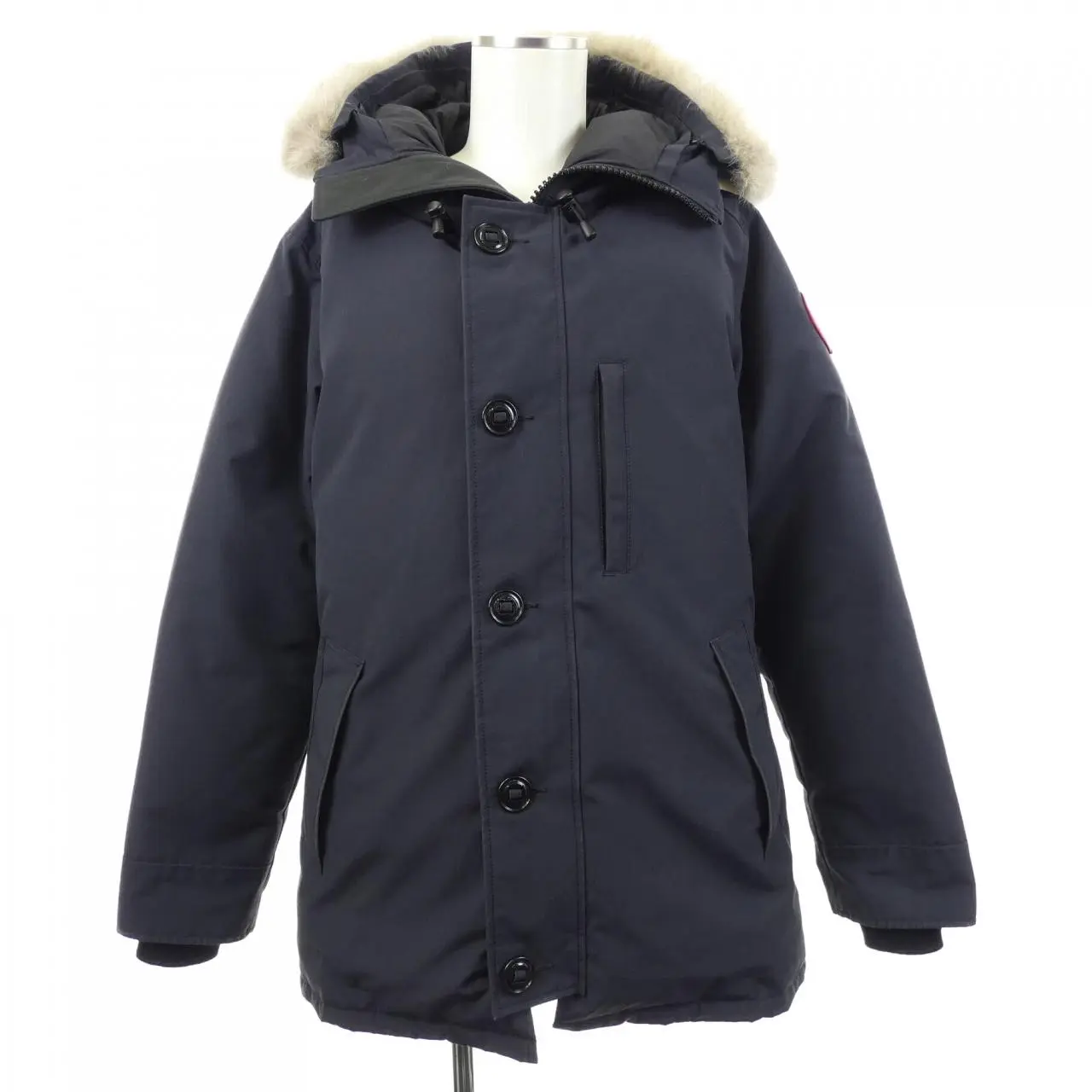 Pre-owned Canada Goose Nylon Small Leather Goods Chateau Down Jacket