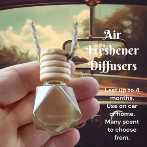 Air Freshener Diffusers for your home or car. Scent: Fruity Crunch Cereal