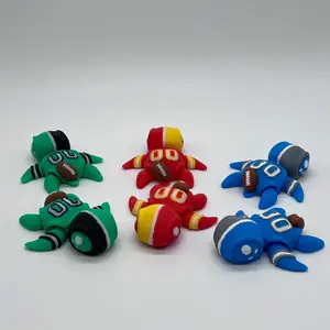 Football Team Turtle 3D Printed Home Decor Several Color Options Sports Gift