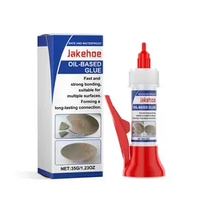 Jakehoe Welding Adhesive Glue Liquid Adhesive Patch Seamless Waterproof Multifunctional Oil-Based Transparent Welding Adhesive