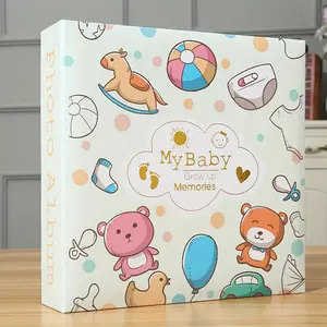 Handwritten Photo Album Book, Scrapbook Photo Album, Record Every Picture Story, Keep Beautiful Moments, Flat Back Paper Core Pocket Style, 6 Inch 200 Pages