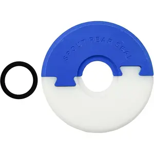 Bathtub Spout Pipe Seal, Block Water Past Through Finished Wall, Tub Spout Water Leakage Disc Seal, Bath Wall Waterproof Protection for 1/2" 0.63in (16mm) Copper Pipe