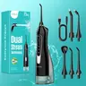 COSLUS CX20 Cordless Oral Flosser Teeth Pick - Soft, Portable Rechargeable Plastic Oral Irrigator with Batteries, USB Port, IPX7 Waterproof, Selfcare Electric Teeth Cleaning Tool for Home, Travel, Cordless Oral Flossers, Deep Clean