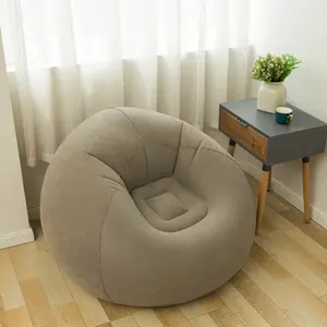 Inflatable Lounge Sofa Chair – Foldable PVC Bean Bag Seat for Living Room