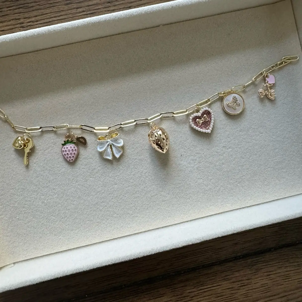 Custom charm bracelet create on live Custom charm bracelet create on live