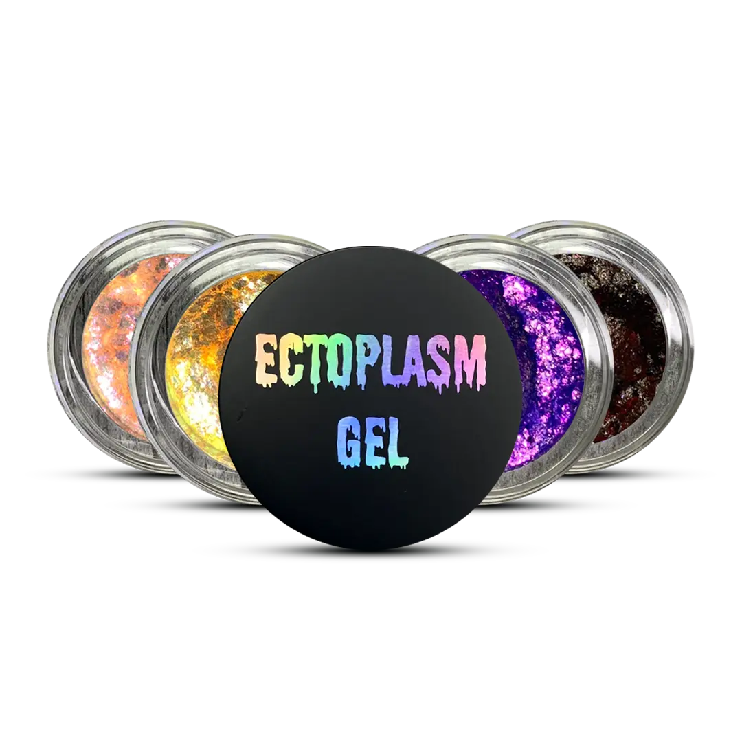 Ectoplasm Multichrome Gel | Plastic Free Flakes | Color Shifting Formula | Face and Body Glitter | Long Wearing | Festival Glitter Alternative | Vegan, Cruelty-Free, Talc-Free | 5+ Shades | Indie Makeup