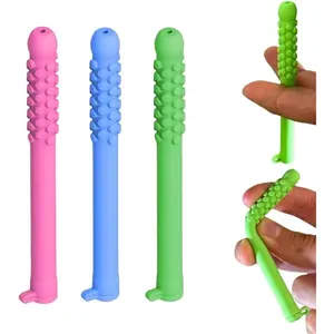 Chewable Essential Oil Breath Stick, Chewable Breather Quit Smoking with Essential Oil, Stop Smoking Aids Work Chewable Breath Sticks, Can Taken Anywhere Focus Clear Respiratory