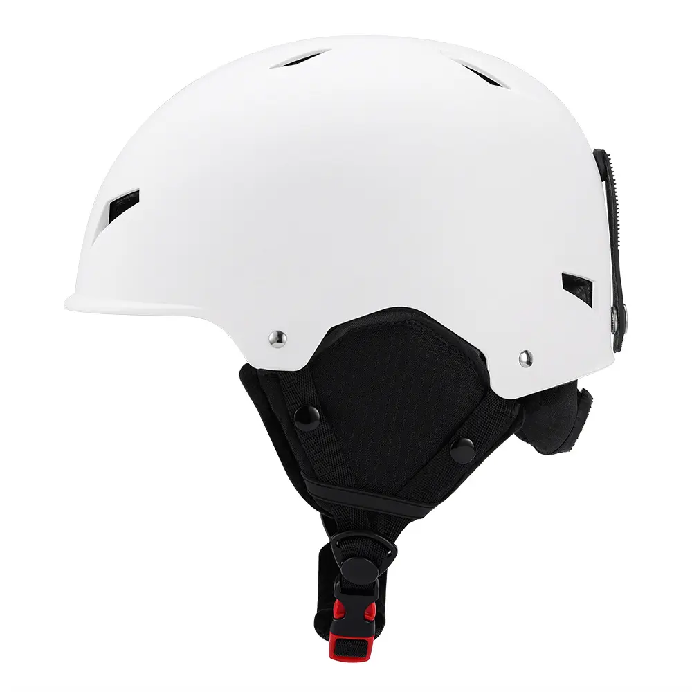Unisex Adult Sports Ski Helmet One-Piece Molding Warm Snow Helmet Safety Hat for Skiing Snowboarding Cold Weather Snowproof Headband System
