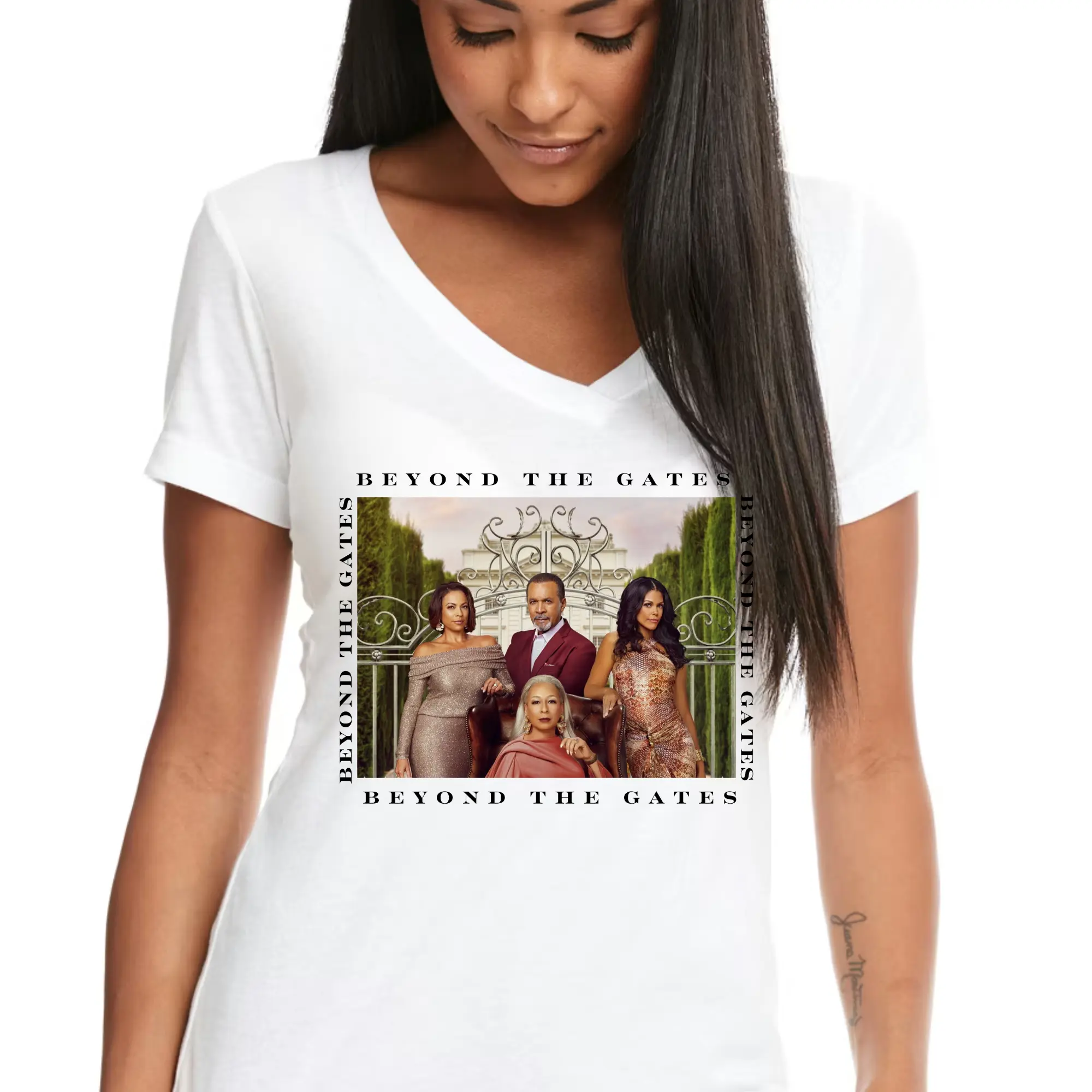 BTG Cast Vneck women T-shirt! Fast shipping BTG Cast Vneck women T-shirt! Fast shipping
