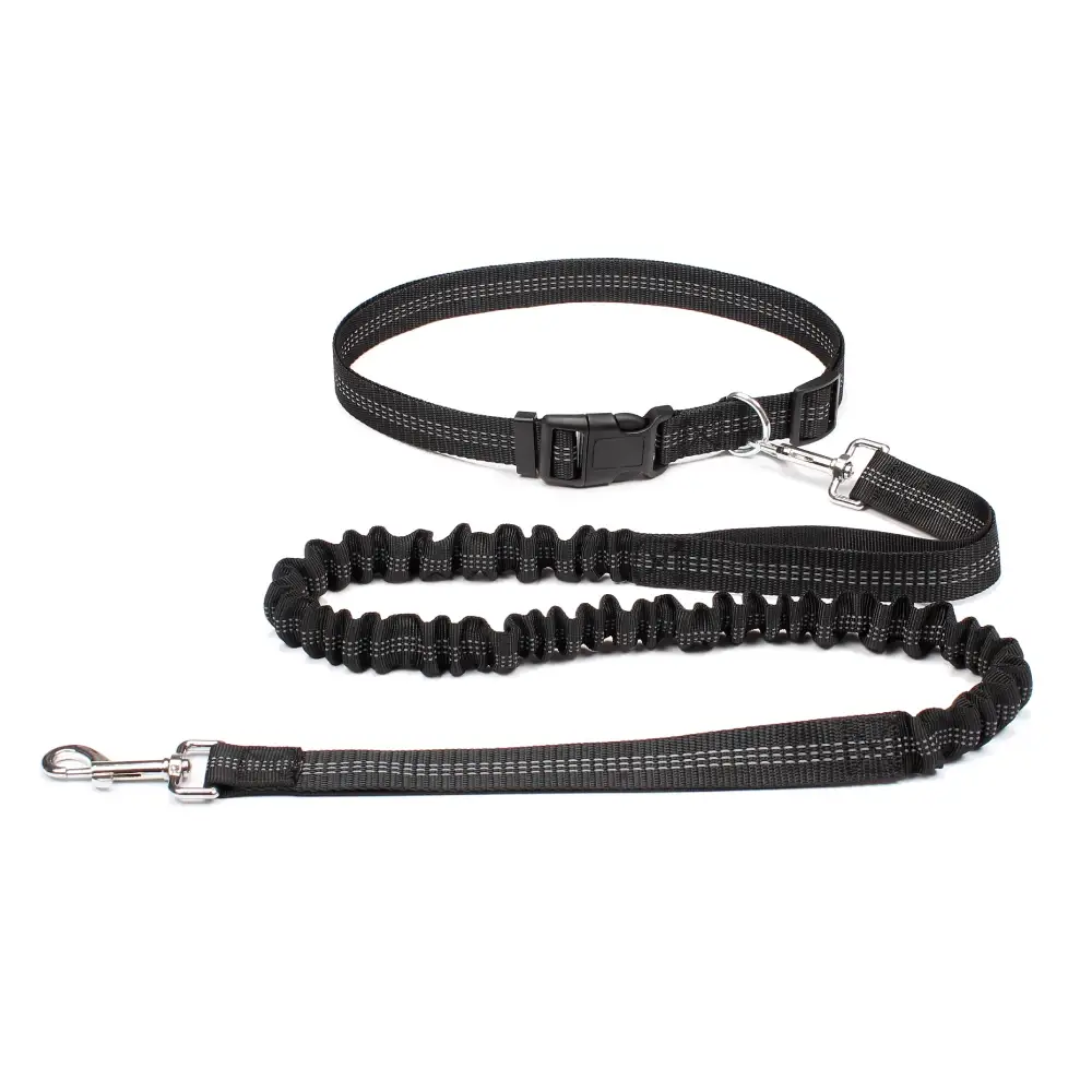 Hand Free Dog Leash for Pet Walking Running Jogging Adjustable Dog Leash Waist Belt Chest Strap Traction Rope Dog Accessories Does not apply Rechargea