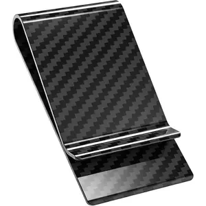 Carbon Fiber Money Clip Front Pocket Wallet Minimalist Wallet Slim Wallet Credit Card Holder