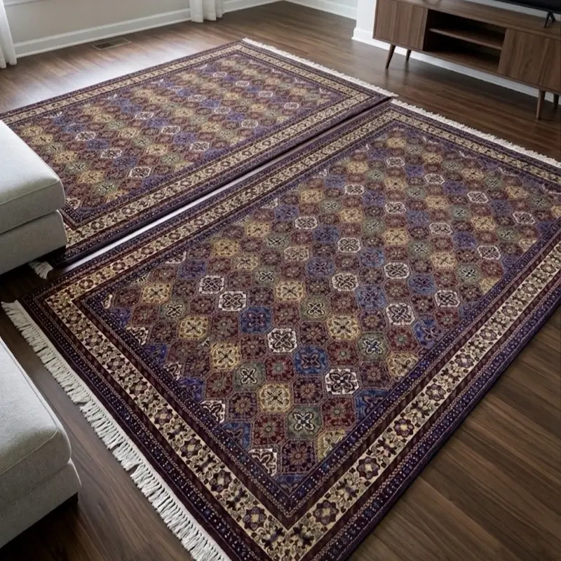 Authentic Hand-Knotted Afghan Mori Rug - 9x12 Premium Fine Wool