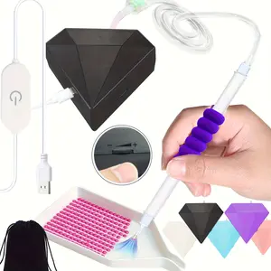 Diamond Painting Pen Set for Adults, Vacuum Diamond Art Drawing Pens Kit, Diamond Painting Accessories Tools, DIY Craft Supplies, Diamond Painting Kits