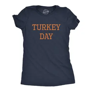 Womens Turkey Day T Shirt Funny Graphic Novelty Thanksgiving Dinner Graphic Tee Funny Womens T Shirts Cute Vintage Fashion Casual Ladies T-Shirt Gift Thanksgiving Tops for Women Women's Novelty Tees Navy